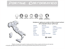 Tablet Screenshot of portalecartografico.it